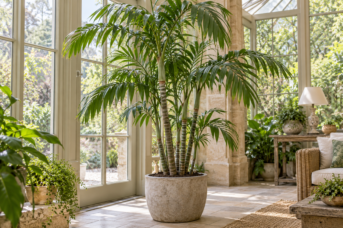 Ptychosperma macarthurii - Macarthur Palm in pot