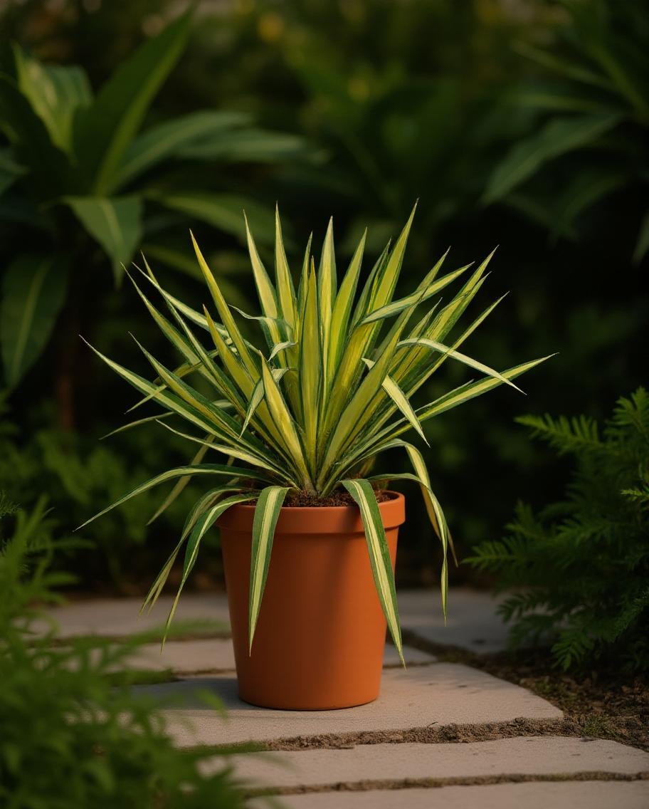 Yucca filamentosa 'Color Guard'