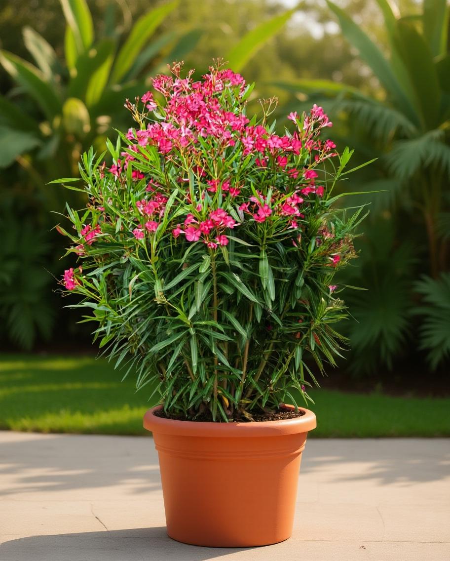 oleander plants in pots Nerium oleander - Oleander plant