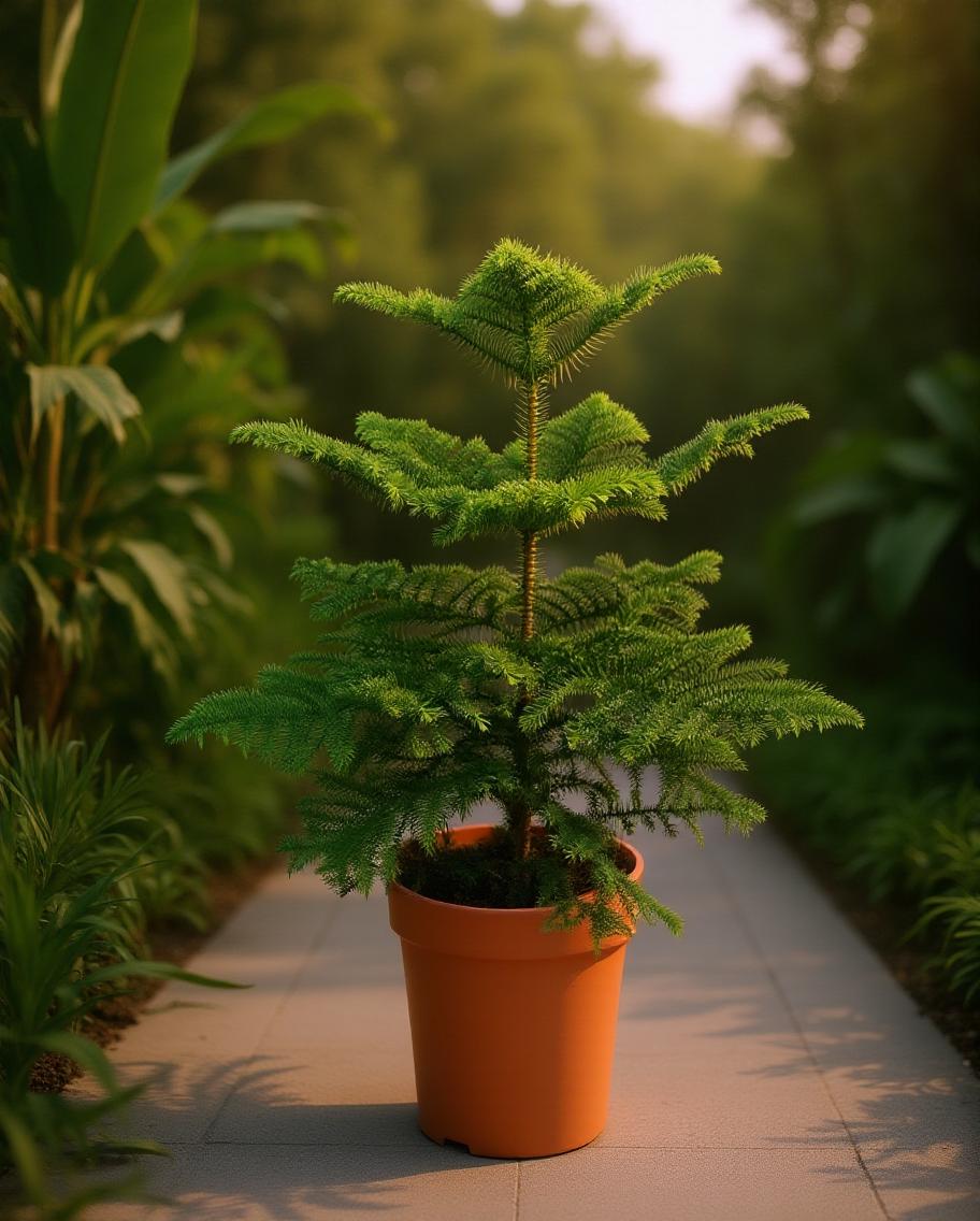 Araucaria heterophylla - Kamer Den