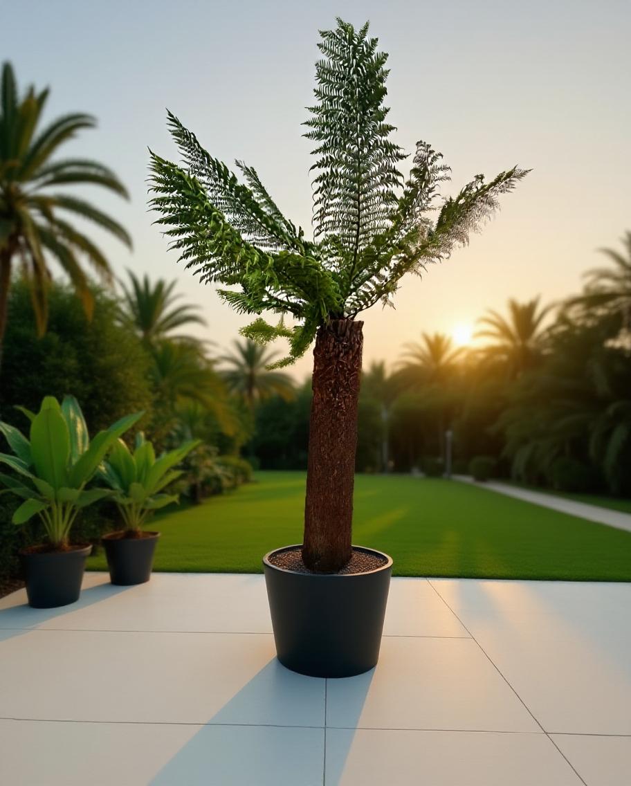 Dicksonia antarctica - Tasmaanse boomvaren