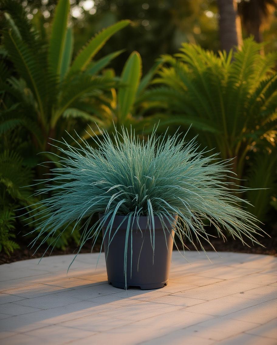 Festuca glauca 'Intense Blue' - Blauw Siergras