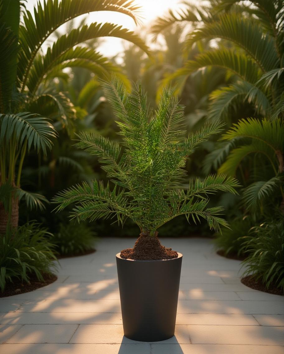 Phoenix canariensis - Kanarische Dattelpalme