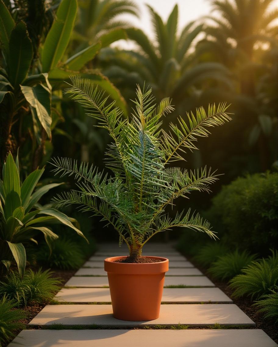 Phoenix canariensis - Kanarische Dattelpalme