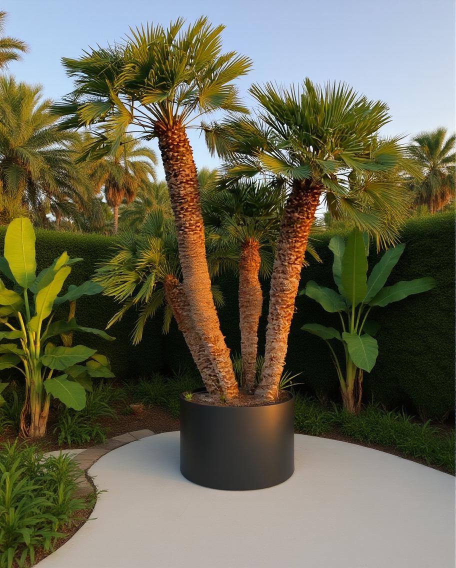 Chamaerops humilis Vulcano - Europese Dwergpalm