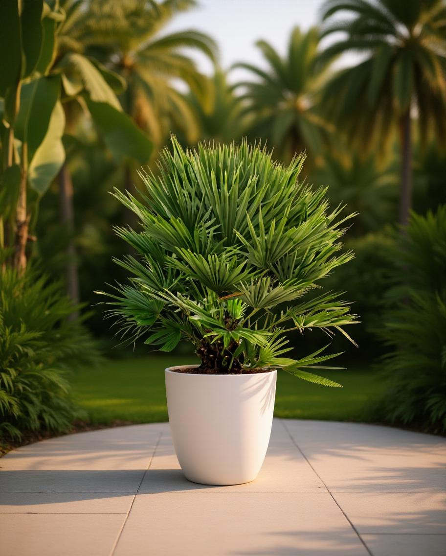 Chamaerops humilis Vulcano - Europese Dwergpalm