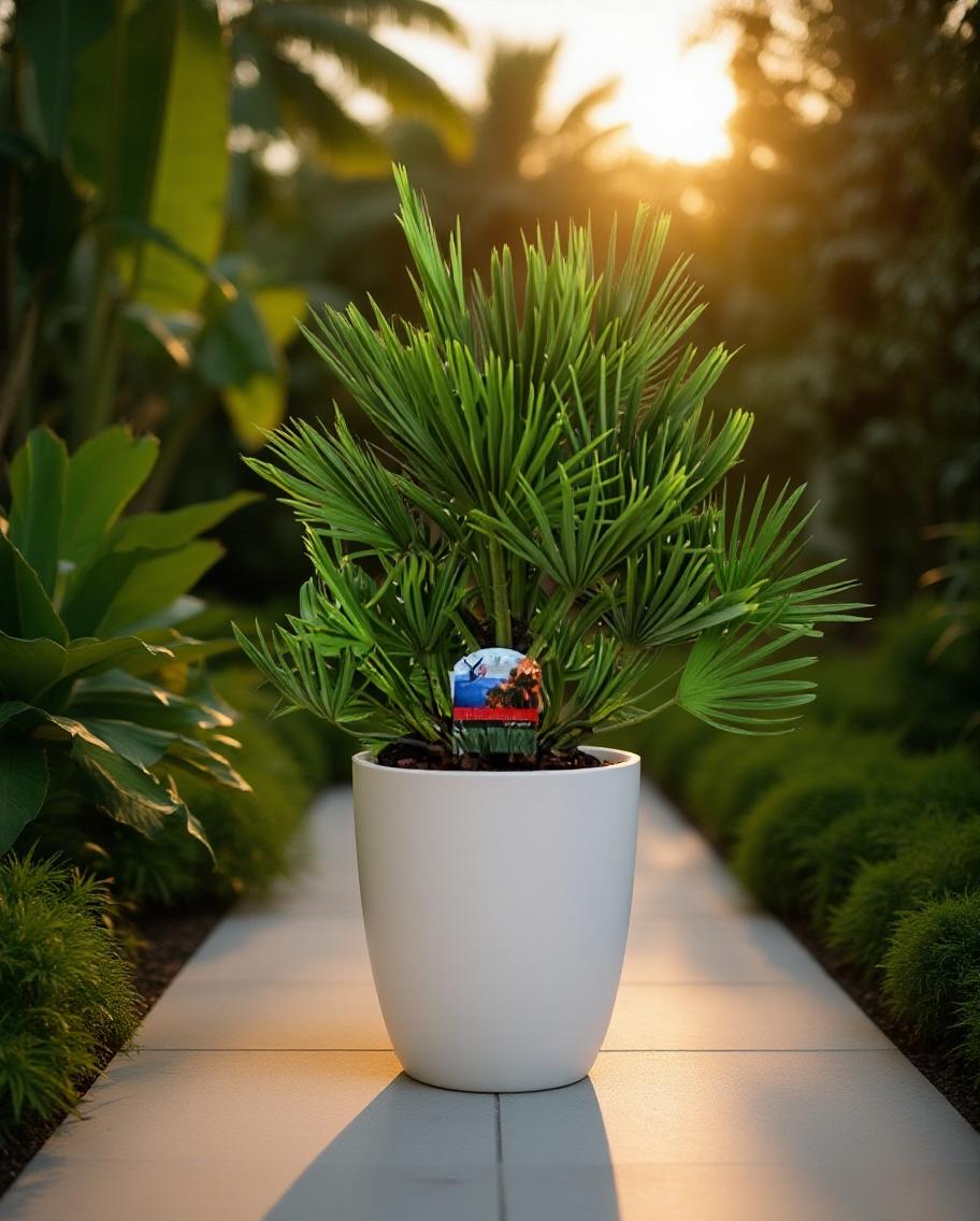 Chamaerops humilis Vulcano - Europese Dwergpalm