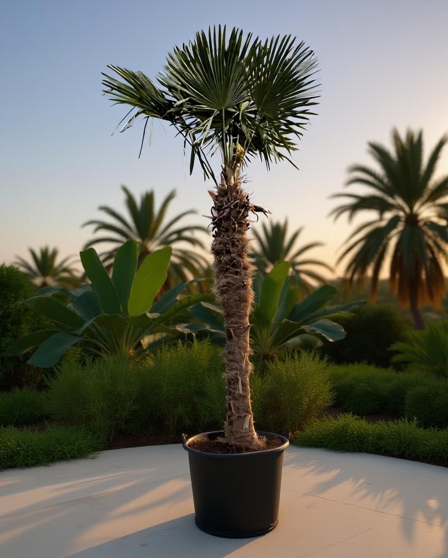 Trachycarpus fortunei - Fan palm