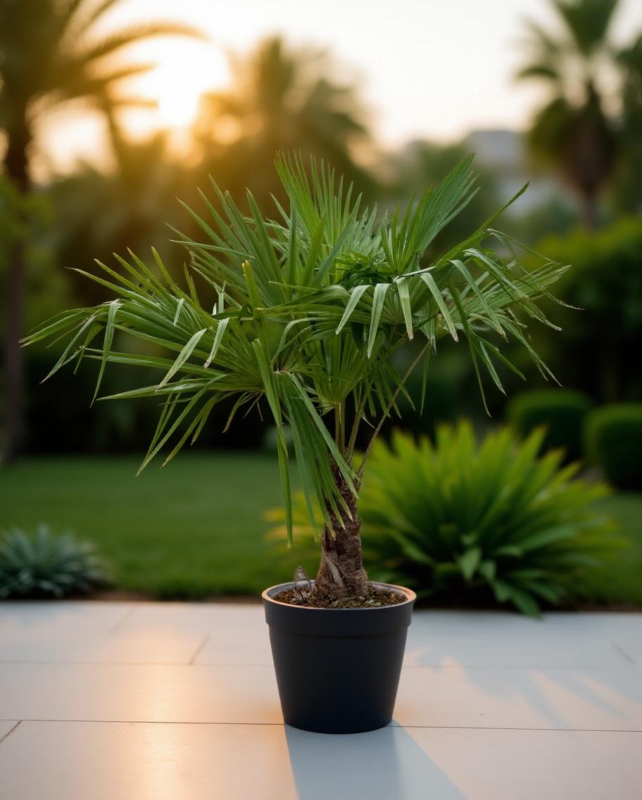 Trachycarpus fortunei - Fächerpalme