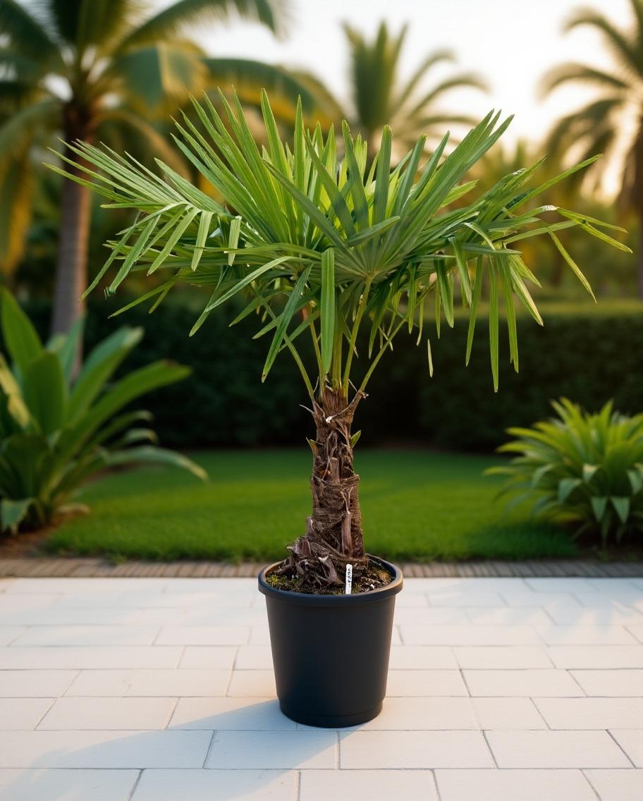 Trachycarpus fortunei - Fächerpalme
