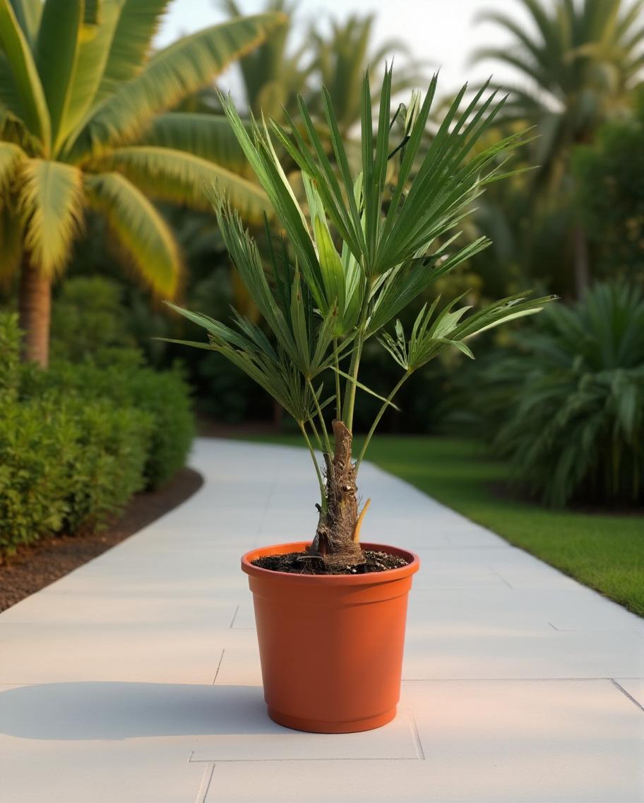 Trachycarpus fortunei - Fächerpalme