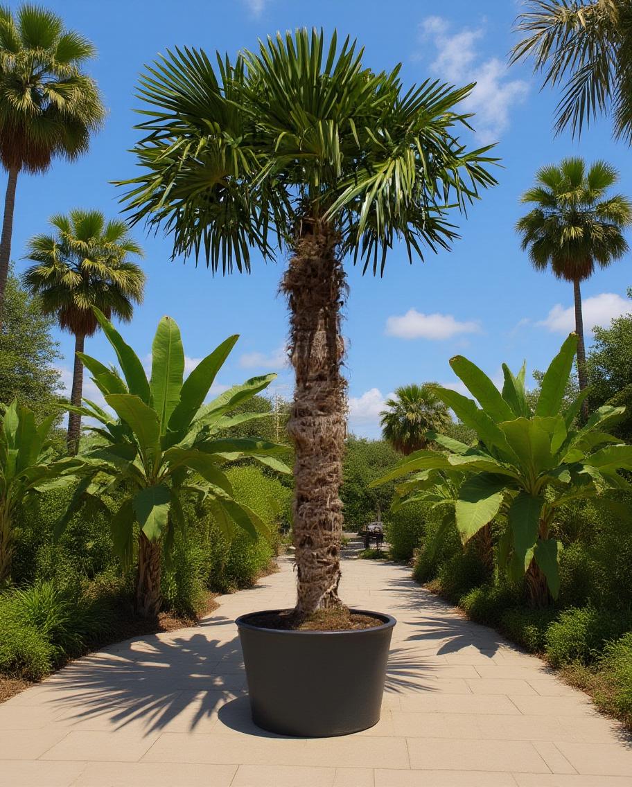 Trachycarpus fortunei - Fächerpalme
